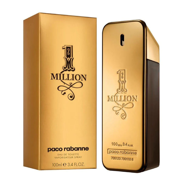 عطر ون مليون او دي تواليت من باكو رابان للرجال سعة 100 مل Paco Rabanne 1 One Million perfume for men, Eau de Toilette, 100ml