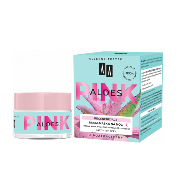 AA aloes pink sleeping mask