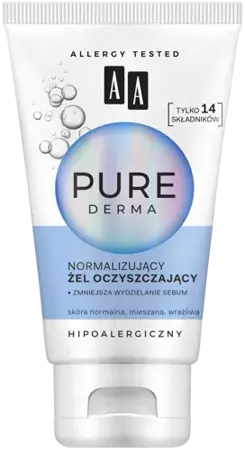 AA Oceanic - AA PURE DERMA - جل منظف طبيعي للبشرة العادية والمختلطة والحساسة 150 مل )