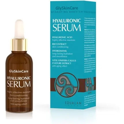 مصل حمض الهيالورونيك من GlySkinCare، 30 مل، مصل مضاد للشيخوخة للوجه والبشرة، مرطب مكثف