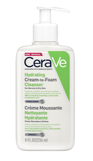 سيراڨي Crème Moussante Nettoyante Hydratante CeraVe
