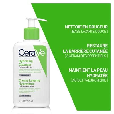 سيراڨي Crème Lavante Hydratante CeraVe