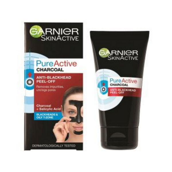 GARNIER PURE ACTIVE CHARCOAL PEELING MASK  قناع التقشير بالفحم النشط من غارنييه