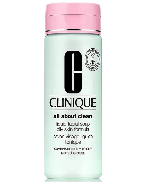 Clinique all about clean غسول الوجه لكل أنواع البشرة الدهنية