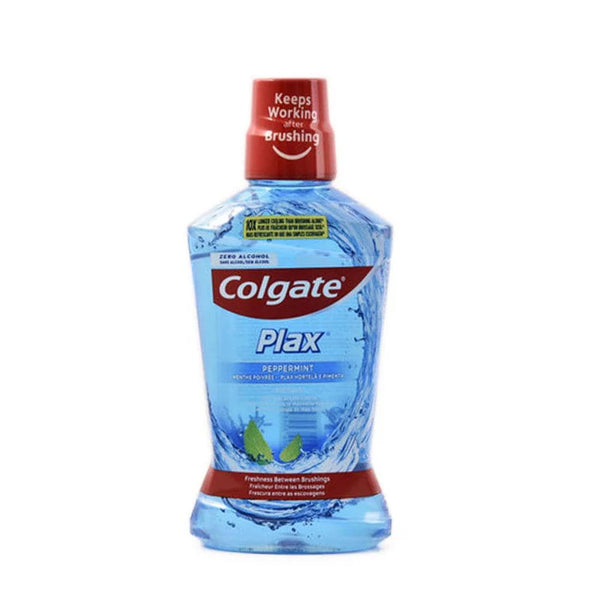 كولجيت بلاكس غسول للفم 500 مل COLGATE PLAX WHITE + CHARCOAL