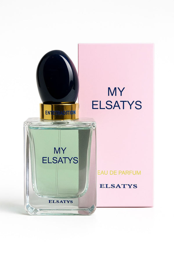 MY ELSATYS – عطر الزهور البيضاء والمسك الناعم بلمسة فانيليا دافئة