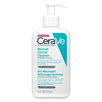 سيراڨي الجيل الرغوي المضاد للشوائب و علامات حب الشباب Gel for skin prone to acne and impurities