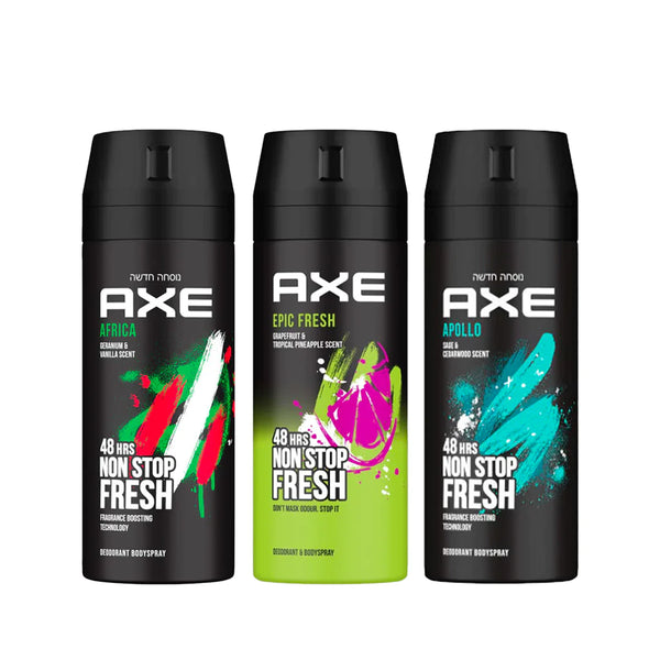 مجموعة مزيلات العرق للرجال AXE (3 قطع)