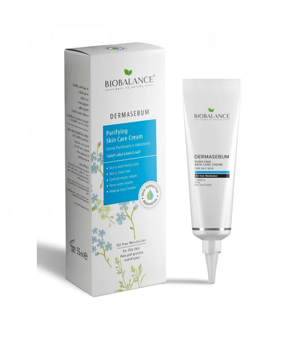كريم لتنقية وترطيب البشرة للبشرة الدهنية من بيو بالانس 55 مل Bio Balance purifying and moisturizing cream for oily skin 55 ml