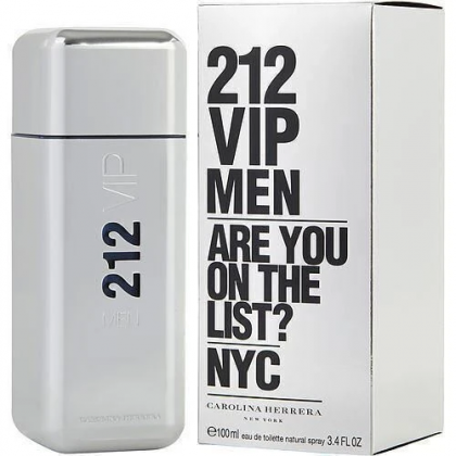 عطر 212 - في اي بي مين من كارولينا هيريرا للرجال 100مل- 212VIP Men EDT By Carolina Herrera For Men 100ML