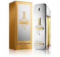 عطر 1 ون مليون لاكي للرجال او دي تواليت من باكو رابان 100مل PACO RABAN ONE MILLION MEN - 100 ML - EAU DE TOILETTE