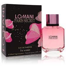 Lomani Paris Secret By Lomani Eau de Parfum For Women 3.3 fl oz 100 ml - لوماني باريس سيكريت من لوماني أو دو بارفان للنساء 3.3 أونصة سائلة 100 مل