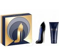 CAROLINA HERRERA GOOD GIRL SET REGALO DONNA PROFUMO EDP 50ML CREMA CORPO 75ML  -  مجموعة هدايا كارولينا هيريرا جود جيرل للنساء، عطر EDP 50 مل، كريم للجسم 75 مل