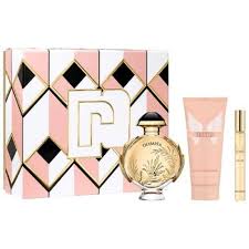 Paco Rabanne Olympea Eau De Perfume Spray 80ml Set 3 Pieces - باكو رابان أولمبيا أو دو برفيوم سبراي 80 مل مجموعة 3 قطع