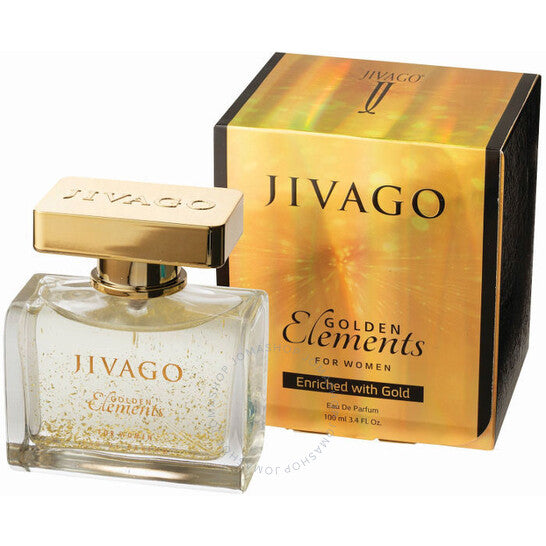 جيفاغو - عطر جولدن ايليمنتس اديو بيرفيوم 100 مل للنساء - JIVAGO GOLDEN ELEMENTS FOR WOMEN 100M EDP