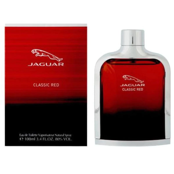 CLASSIC RED JAGUAR EDT (100ML) عطر رجالي كلاسيك ريد من الماركة العالمية جاكوار بحجم 100 مل