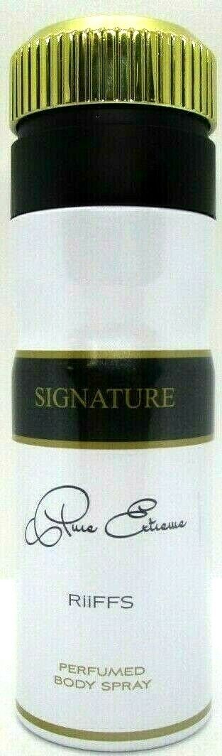 RIIFFS SIGNATURE PERFUMED BODY SPRAY للنساء 6.67 أونصة / 200 مل منتج جديد تمامًا!