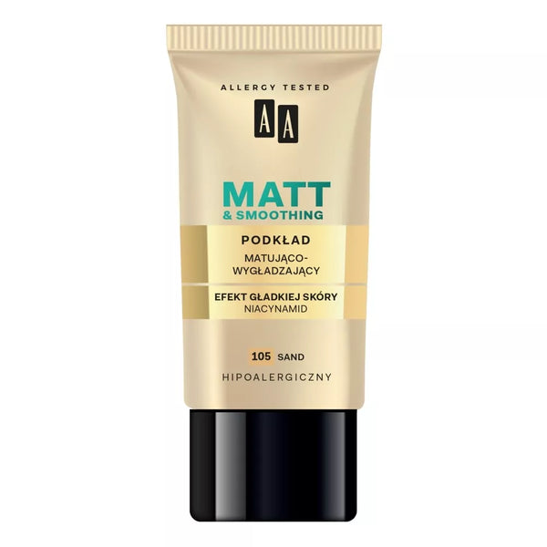 مكياج مات podkład matująco wygładzający 105 Sand 30ml AA